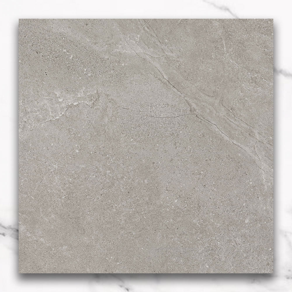 Magione Grey 300X300 Matt Marble Look Porcelain Tile