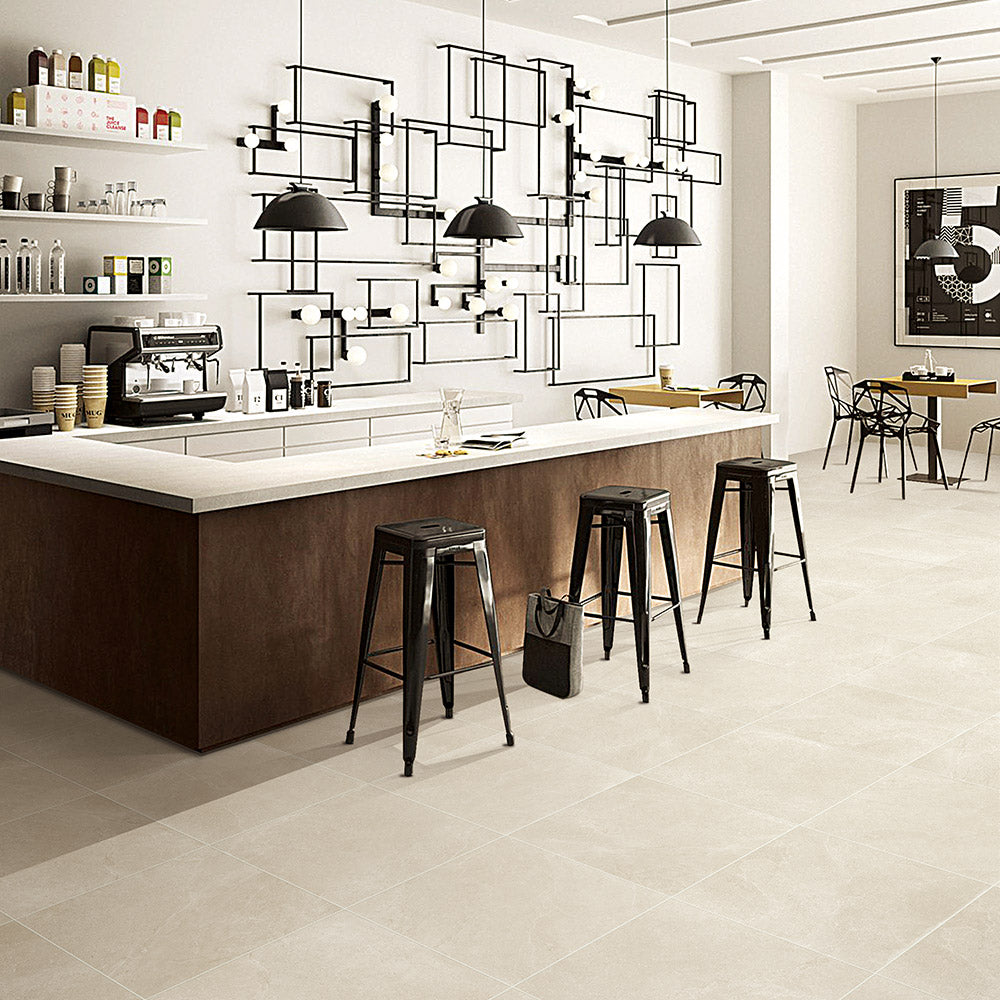 Magione Sand 300X600 Matt Marble Look Porcelain Tile