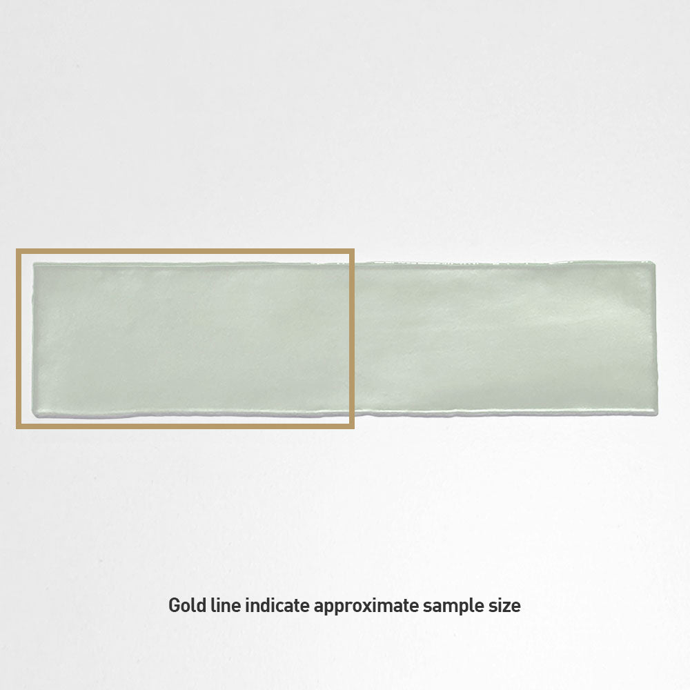 Manhattan Jasper Green 75x300 Matt Subway Tile