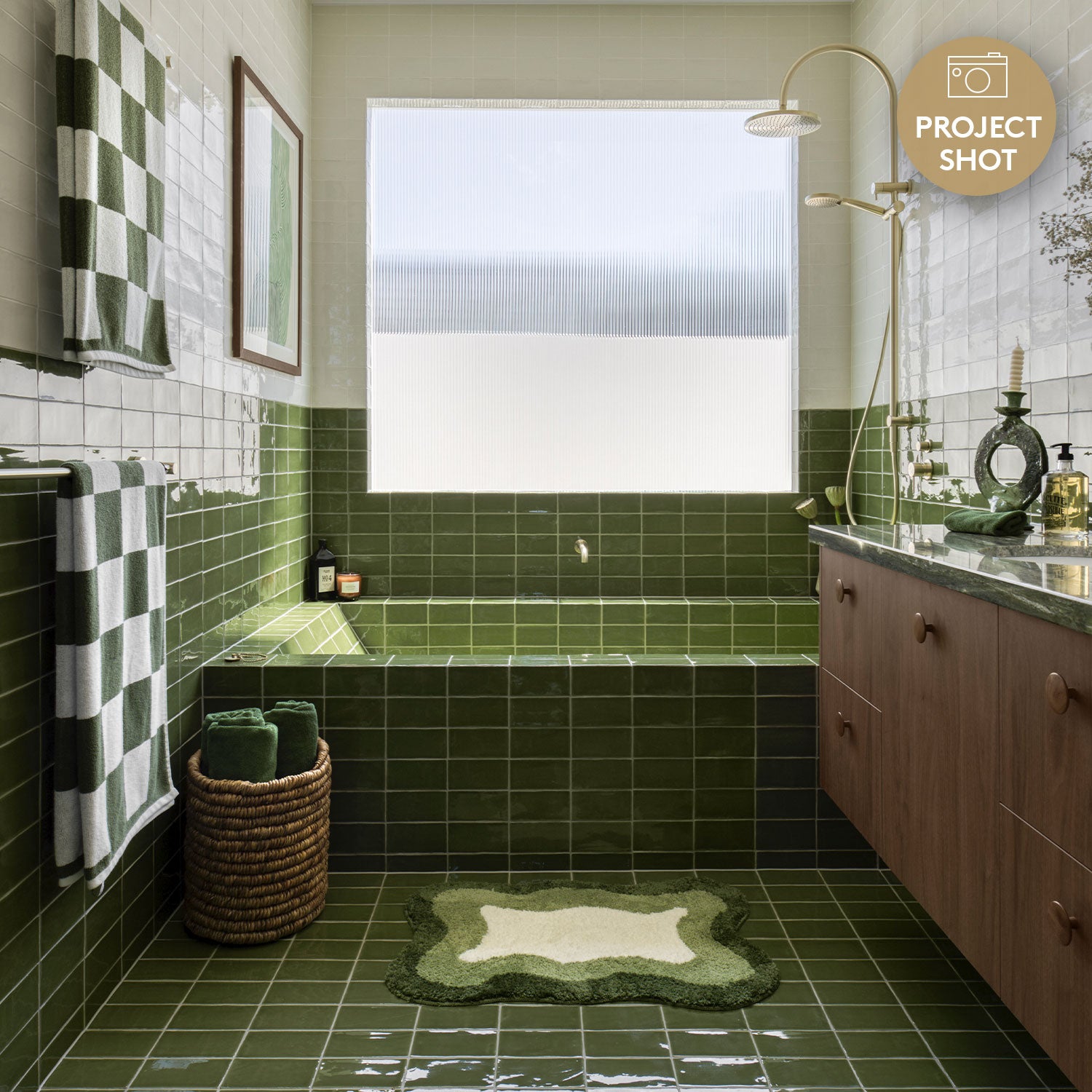 Manhattan Avocado 75x300 Gloss Subway Tile