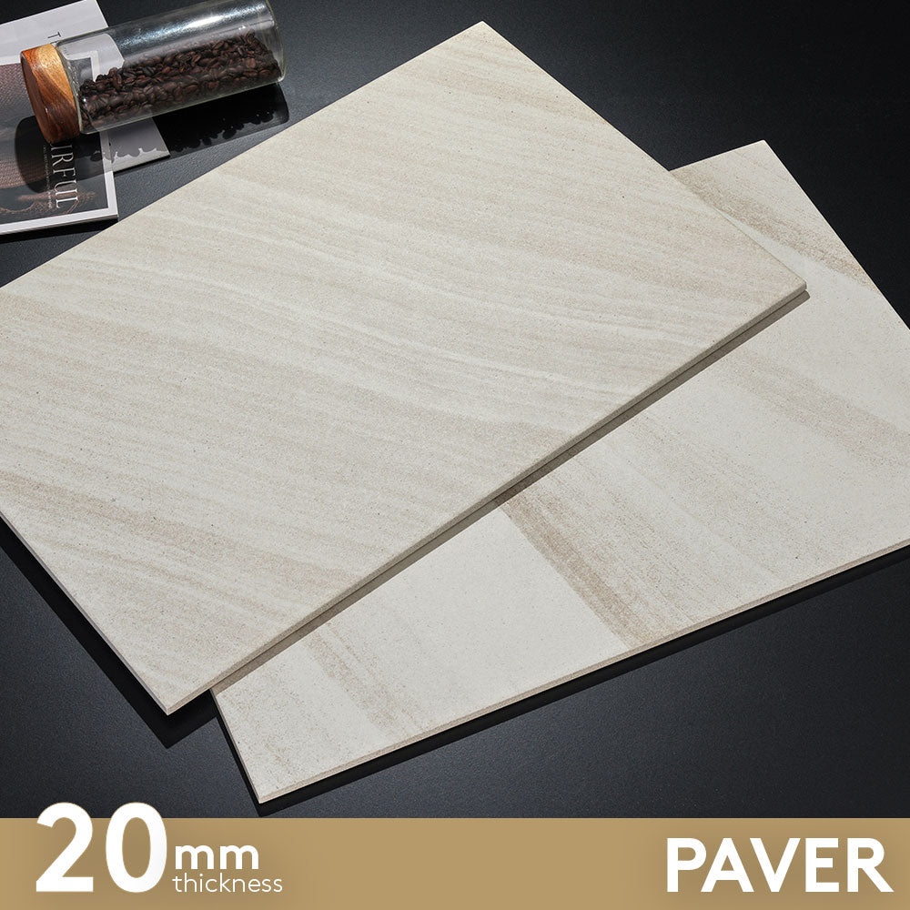 Maroubra Sand 400x600x20 Outdoor Sandstone Look Porcelain Paver