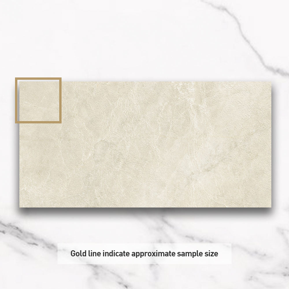 Messina Beige 300x600 Matt Stone Look Porcelain Tile