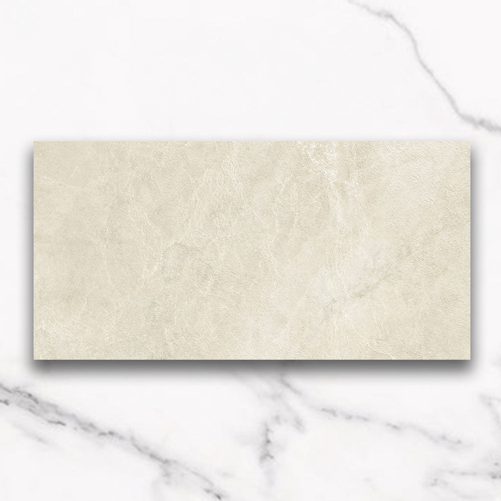 Messina Beige 300x600 Matt Stone Look Porcelain Tile