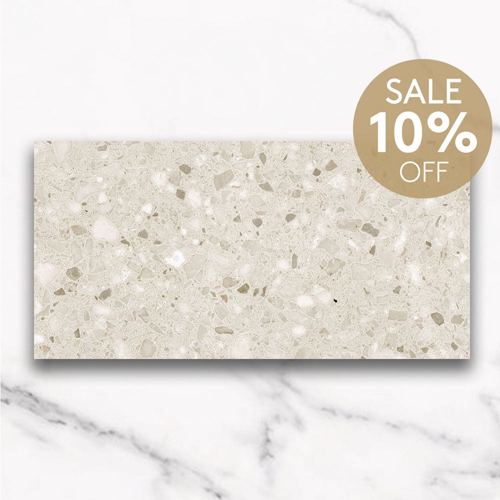 Modena Beige 300X600 Matt Terrazzo Porcelain Tile