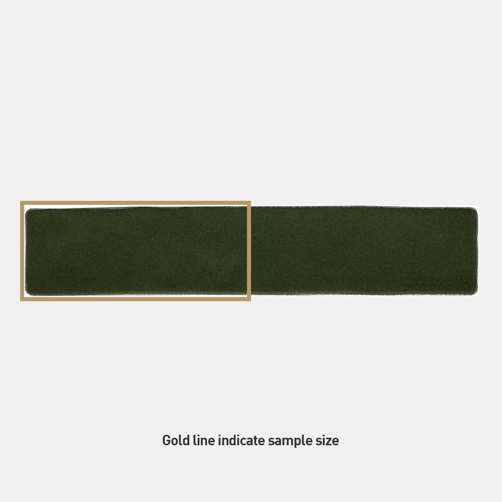 Mykonos Avocado Green 50X250 Matt Subway Tile