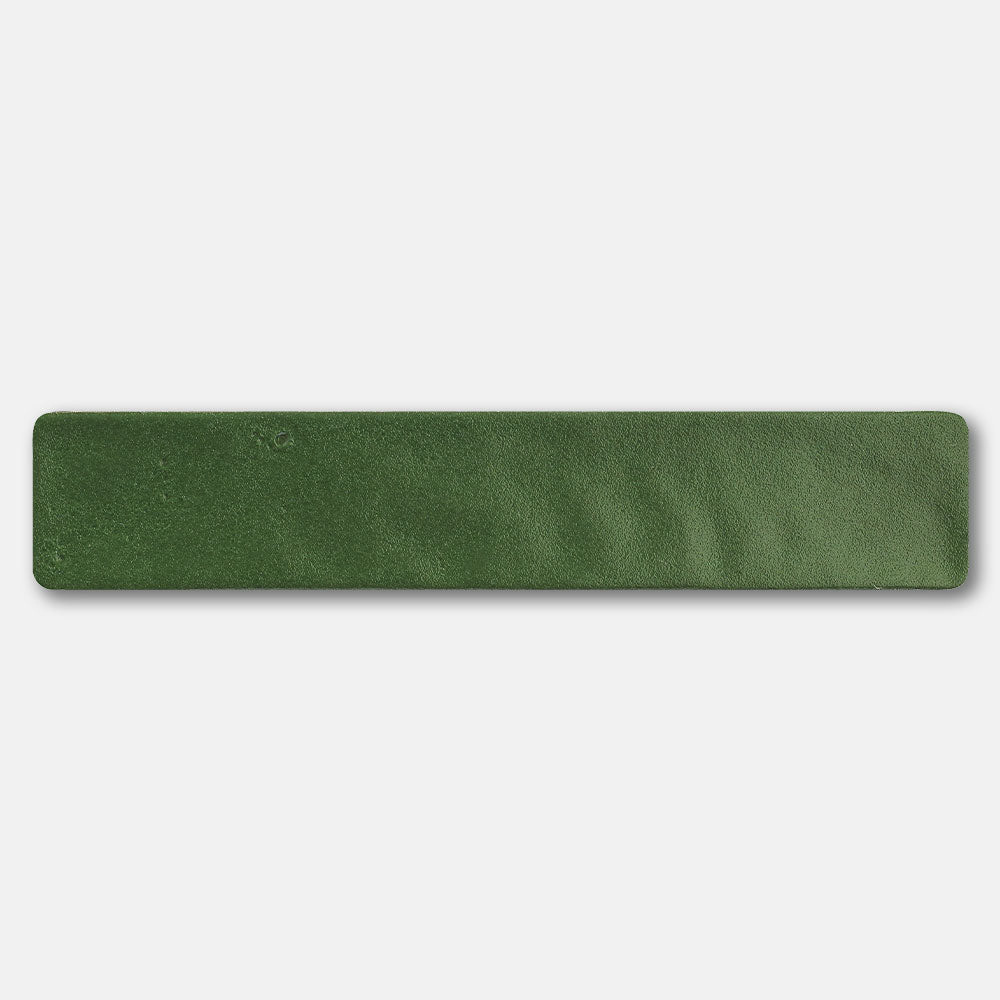 Mykonos Hunter Green 50X250 Zellige Matt Hand Made Subway Tile