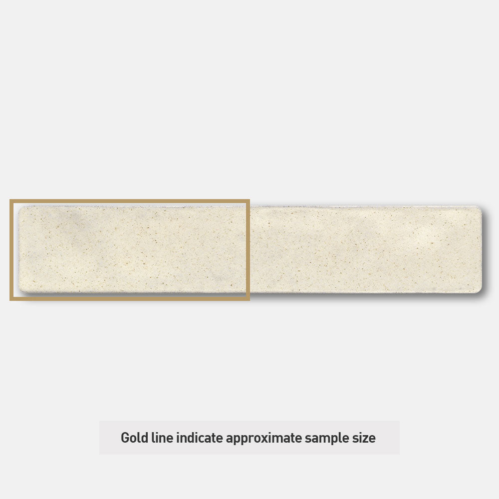 Mykonos Snow White 50X250 Zellige Matt Hand Made Subway Tile