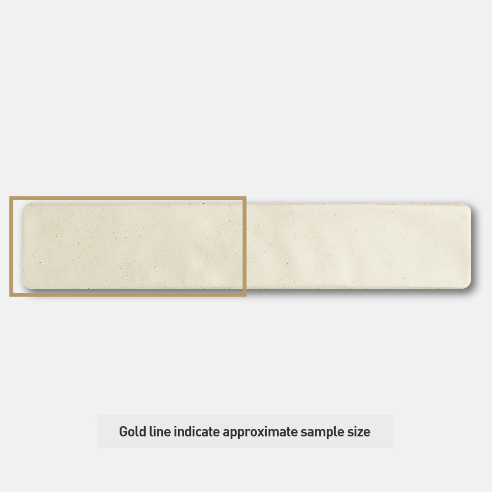 Mykonos White 50X250 Zellige Matt Handmade Subway Tile