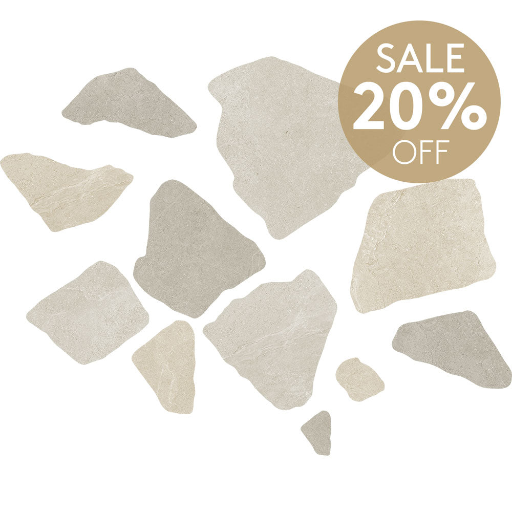 Noosa Rock Stone Look Crazy Paving Floor and Wall Cladding Tile