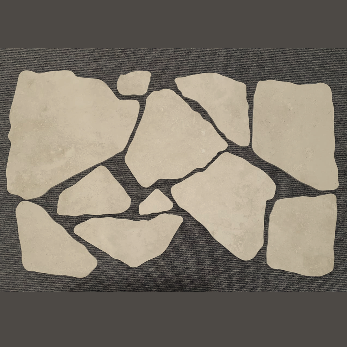 Noosa Sand Travertine Look Crazy Paving Floor and Wall Cladding Tile