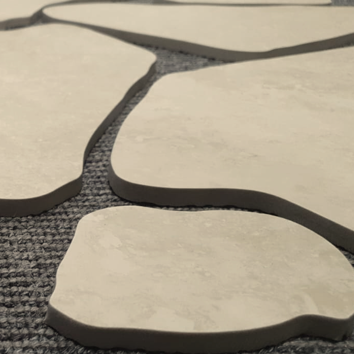 Noosa Sand Travertine Look Crazy Paving Floor and Wall Cladding Tile