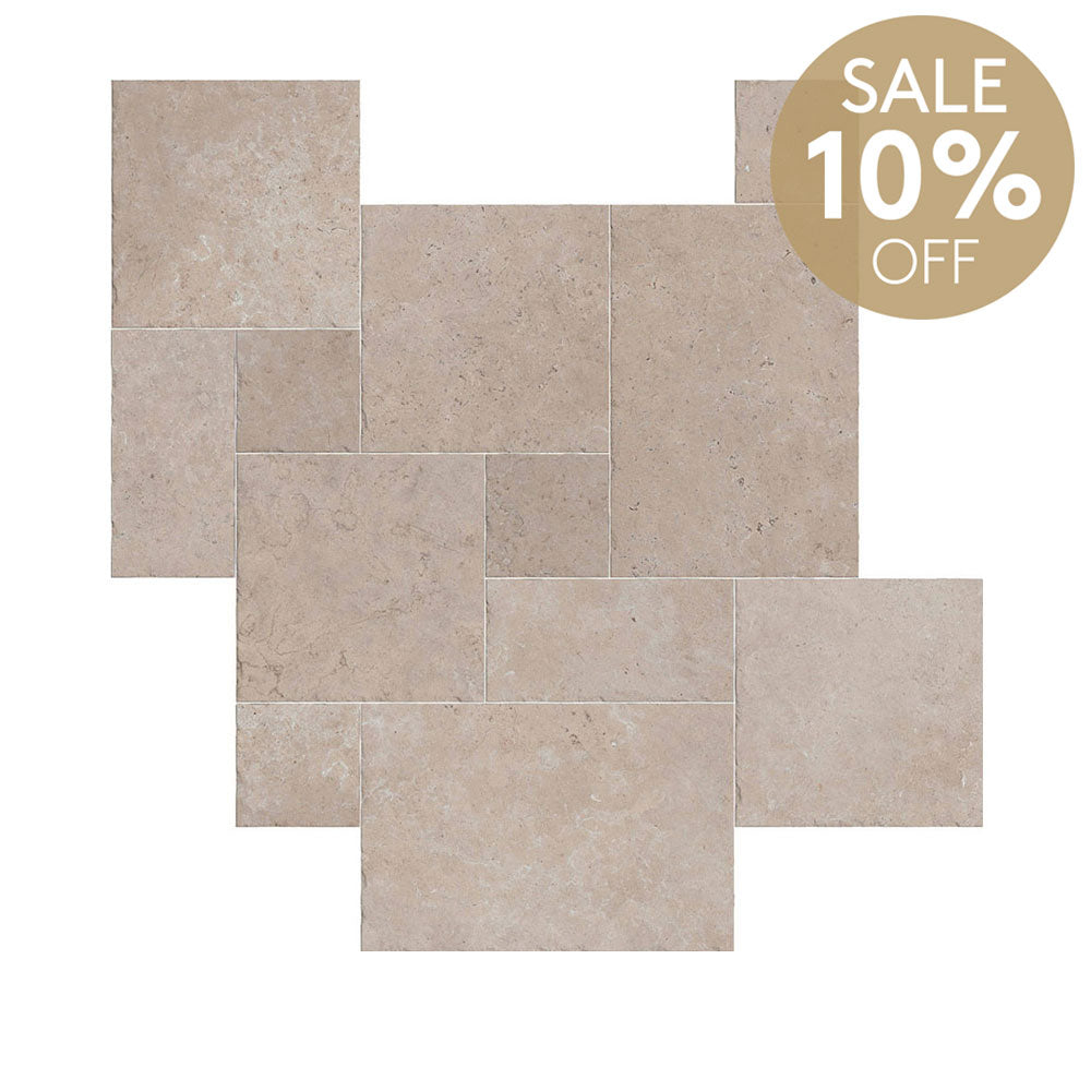 Oslo Taupe French Pattern Outdoor Porcelain Tile