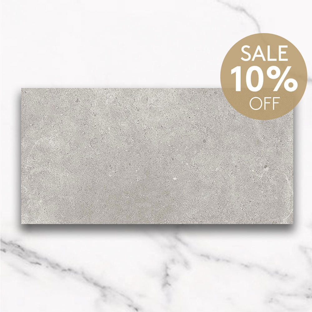 Prague Tortora 300X400 Gloss Wall Concrete Look Porcelain Tile