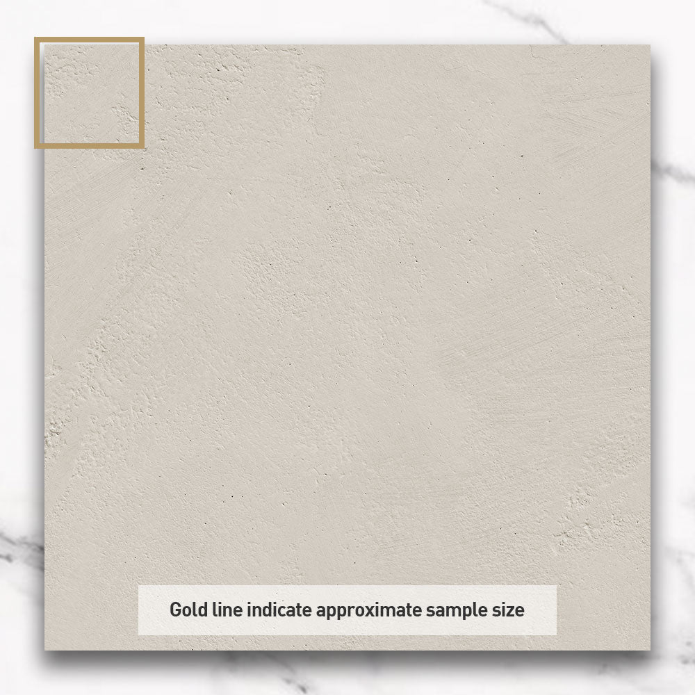 Renaissance White 600x600 Matt Concrete Look Porcelain Tile