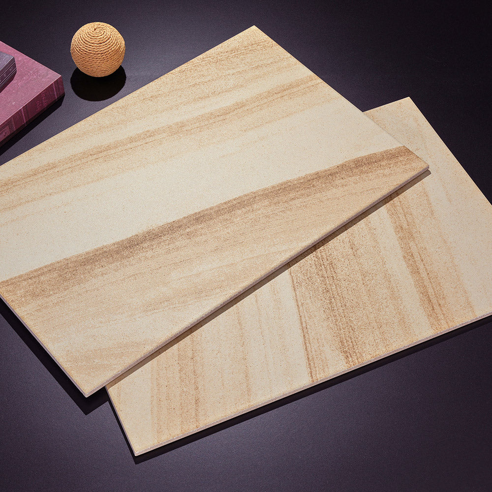 Maroubra Cliff 400x600x10 Outdoor Sandstone Look Porcelain Tile