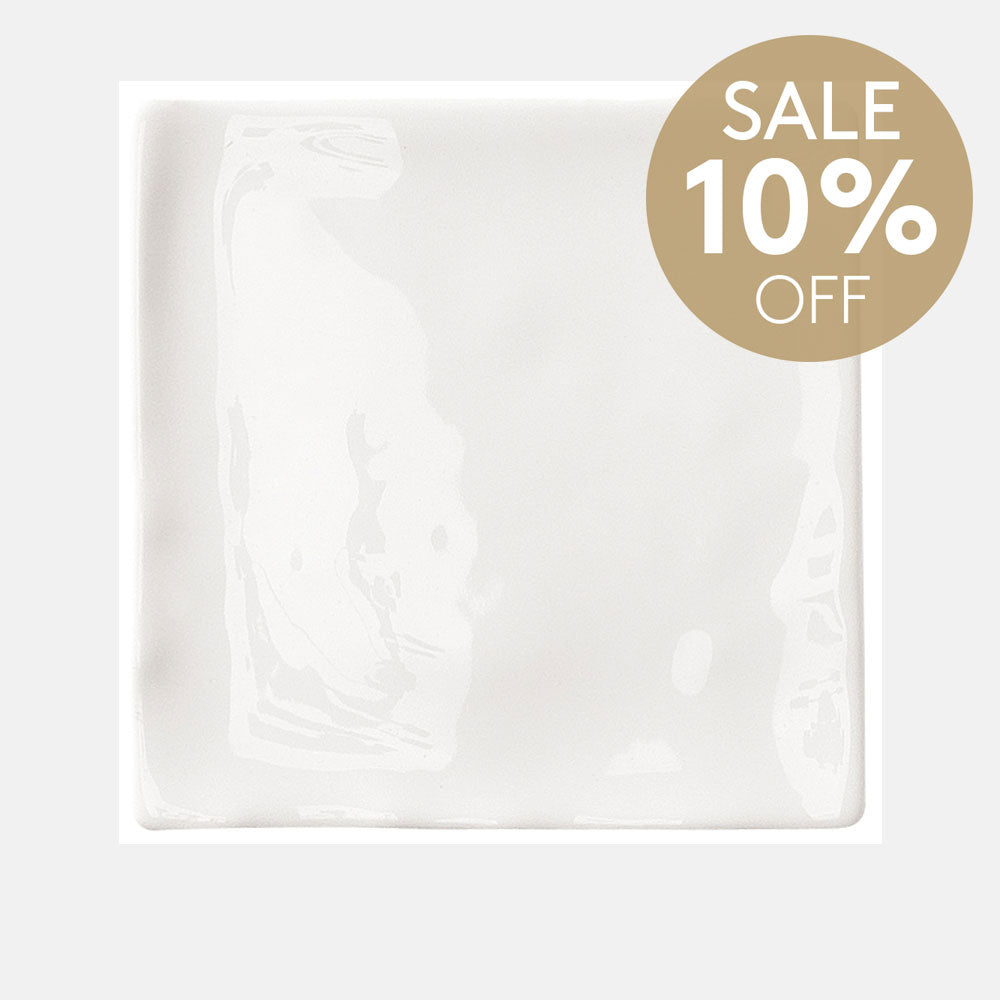 Santorini Daylight White 100X100X9 Gloss Subway Tile