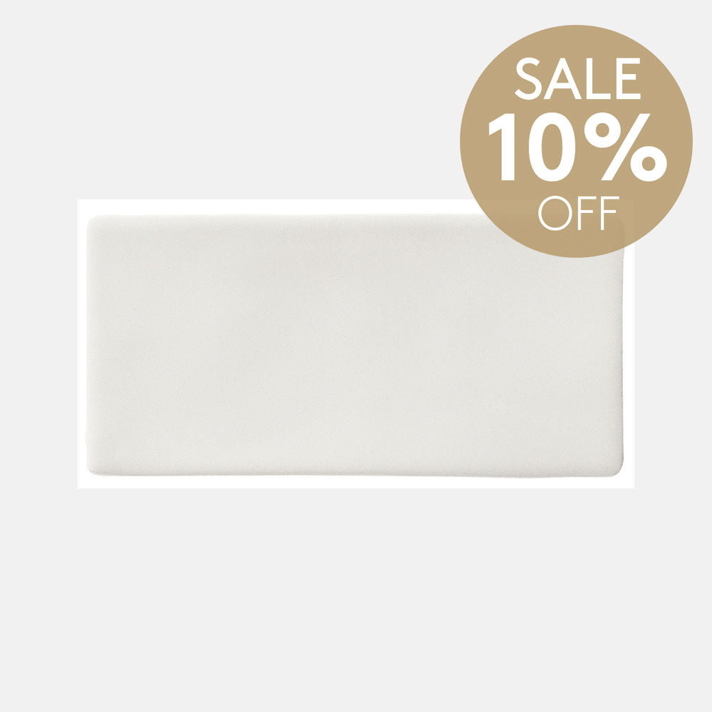 Santorini Ash Grey 76X152X9 Matt Subway Tile