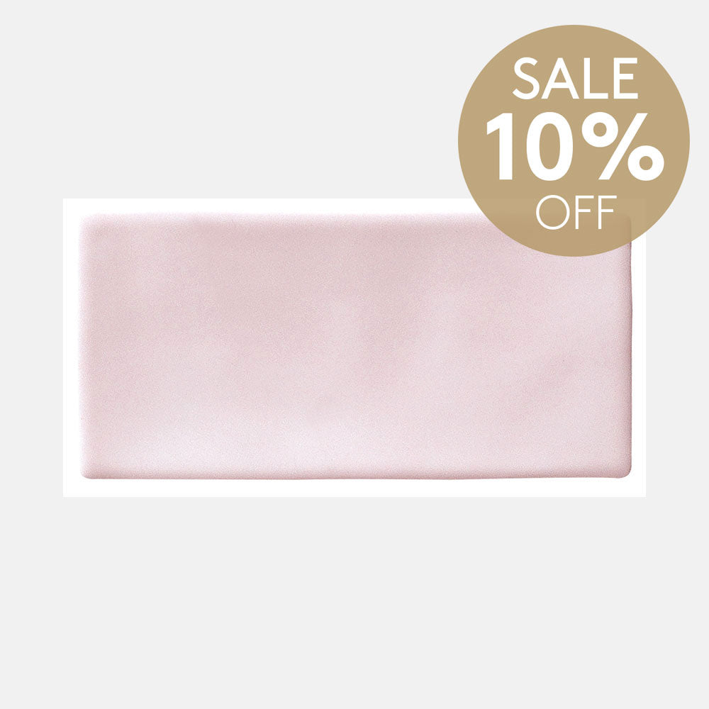 Santorini Blush Pink 76X152X9 Matt Subway Tile