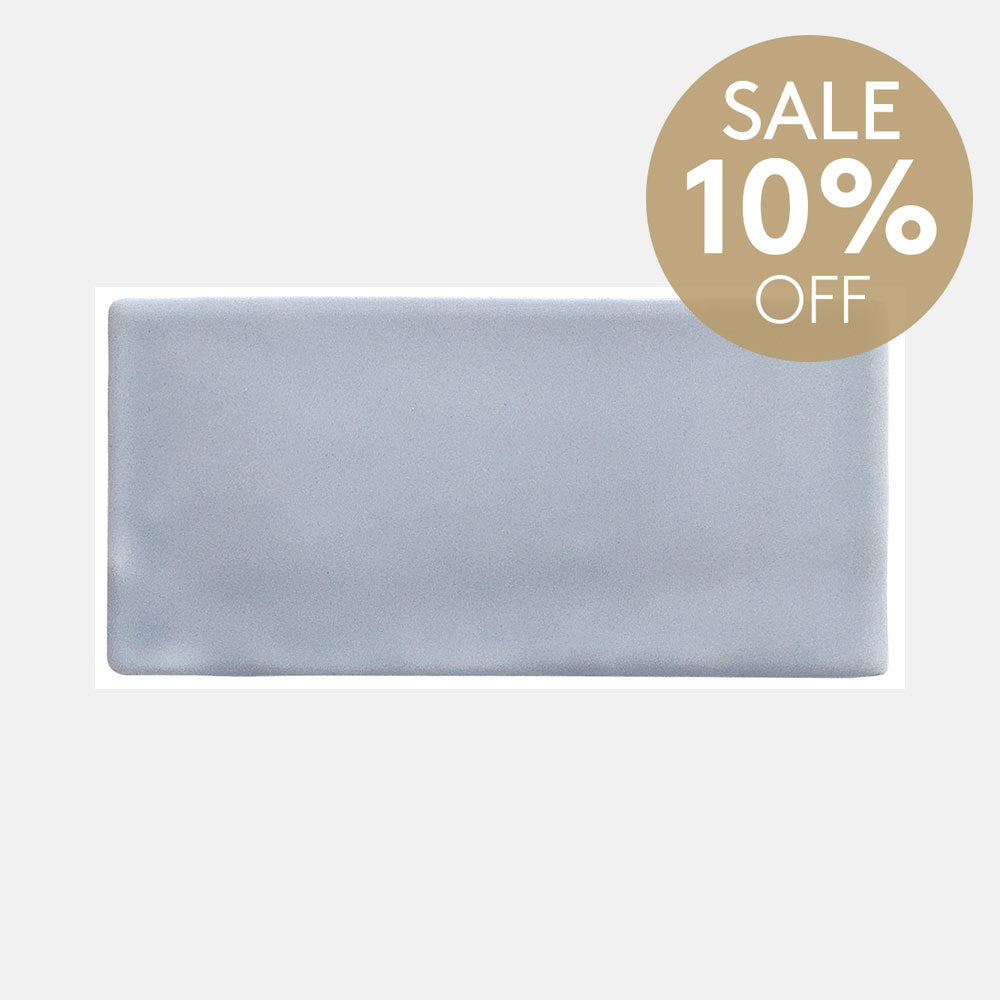 Santorini Sea Blue 76X152X9 Matt Subway Tile