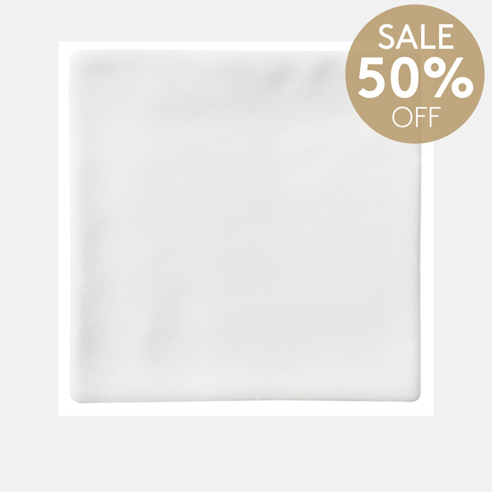 Santorini Daylight White 150X150 Matt Subway Tile