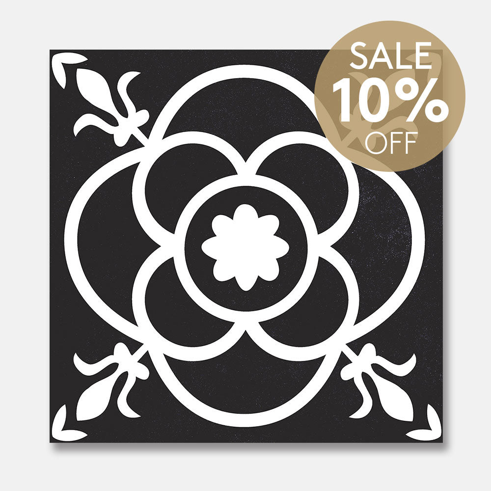 Somerset Kelso Encaustic Look 200x200 Matt Tile