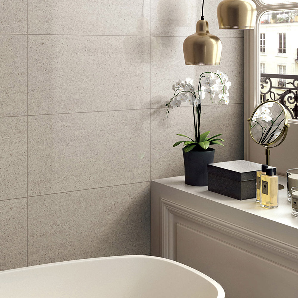 Sonata Cappucino 300x600 Gloss Porcelain Tile