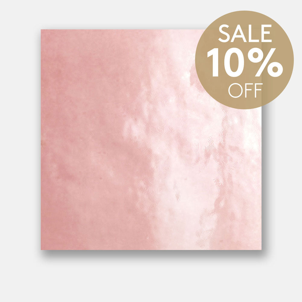 Sorrento Rose Marlow Pink 132X132 Zellige Gloss Square Tile