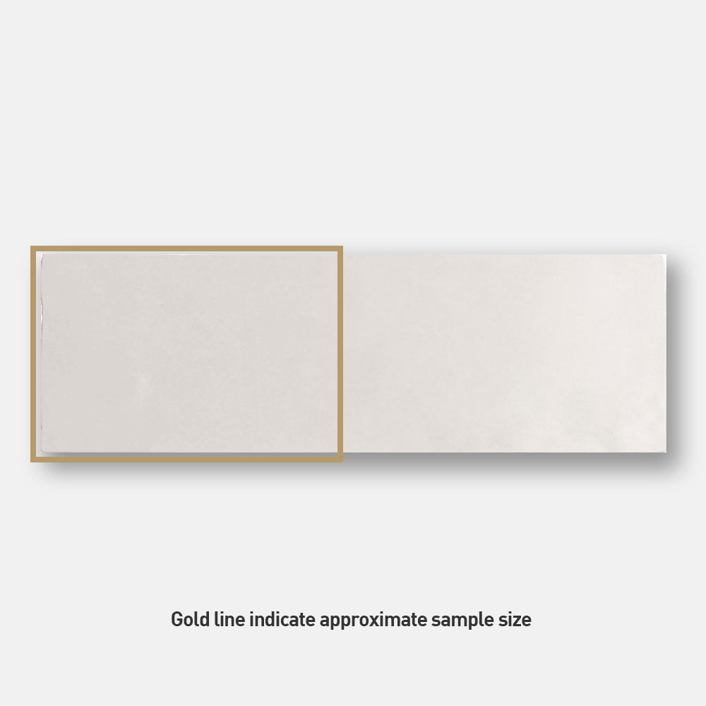 Sorrento White 65X200 Zellige Gloss Subway Tile
