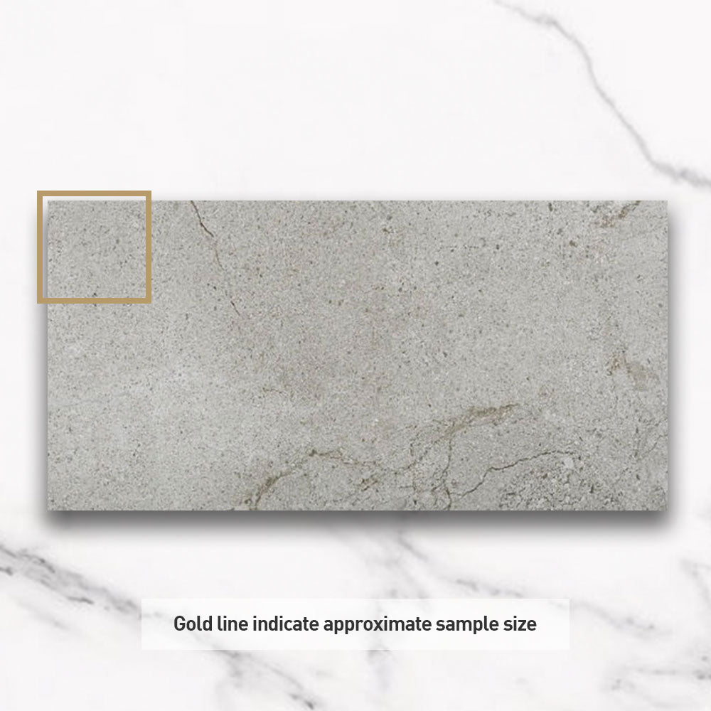 Stretto Grey 300x600 Stone Look Matt Porcelain Tile