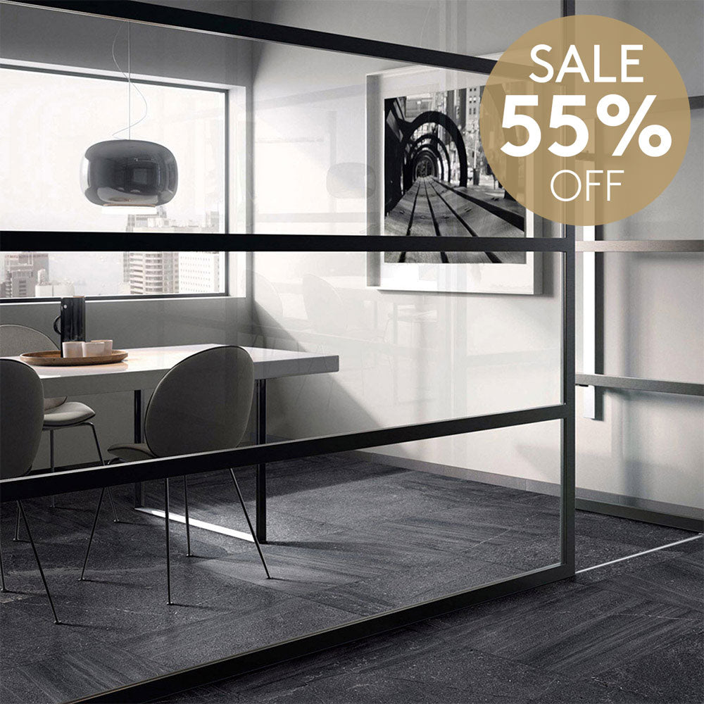 Symphony Antracita 300x600 Limestone Look Lappato Porcelain Tile