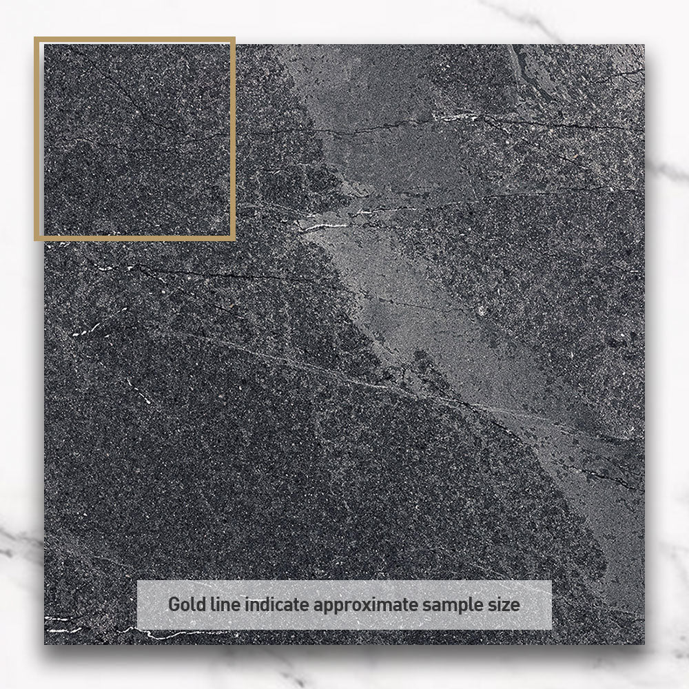 Symphony Antracita 300x300 Limestone Look Lappato Porcelain Tile
