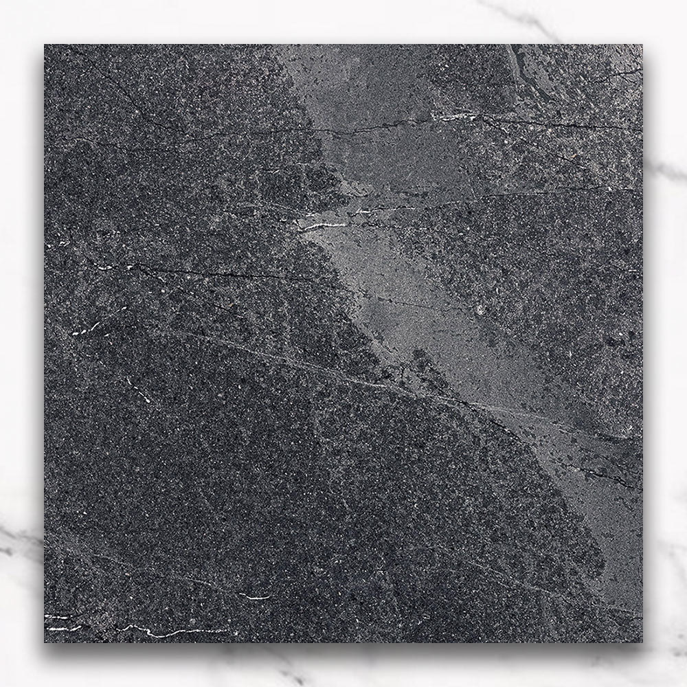 Symphony Antracita 300x300 Limestone Look Lappato Porcelain Tile