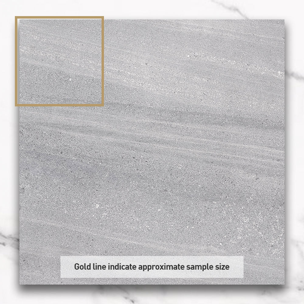 Symphony Grey 300x300 Limestone Look Lappato Porcelain Tile
