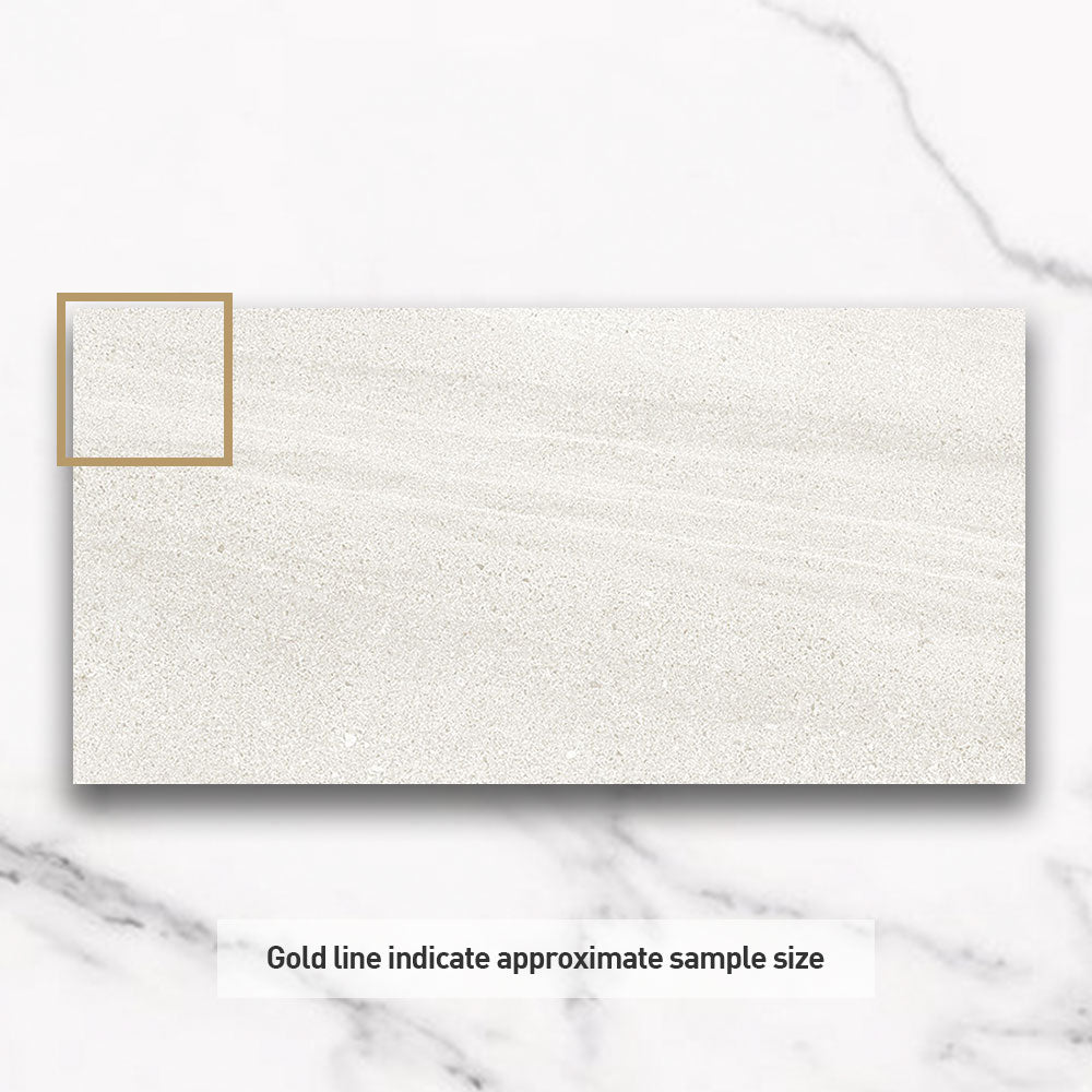 Symphony White 300x600 Limestone Look Outdoor Porcelain Tile