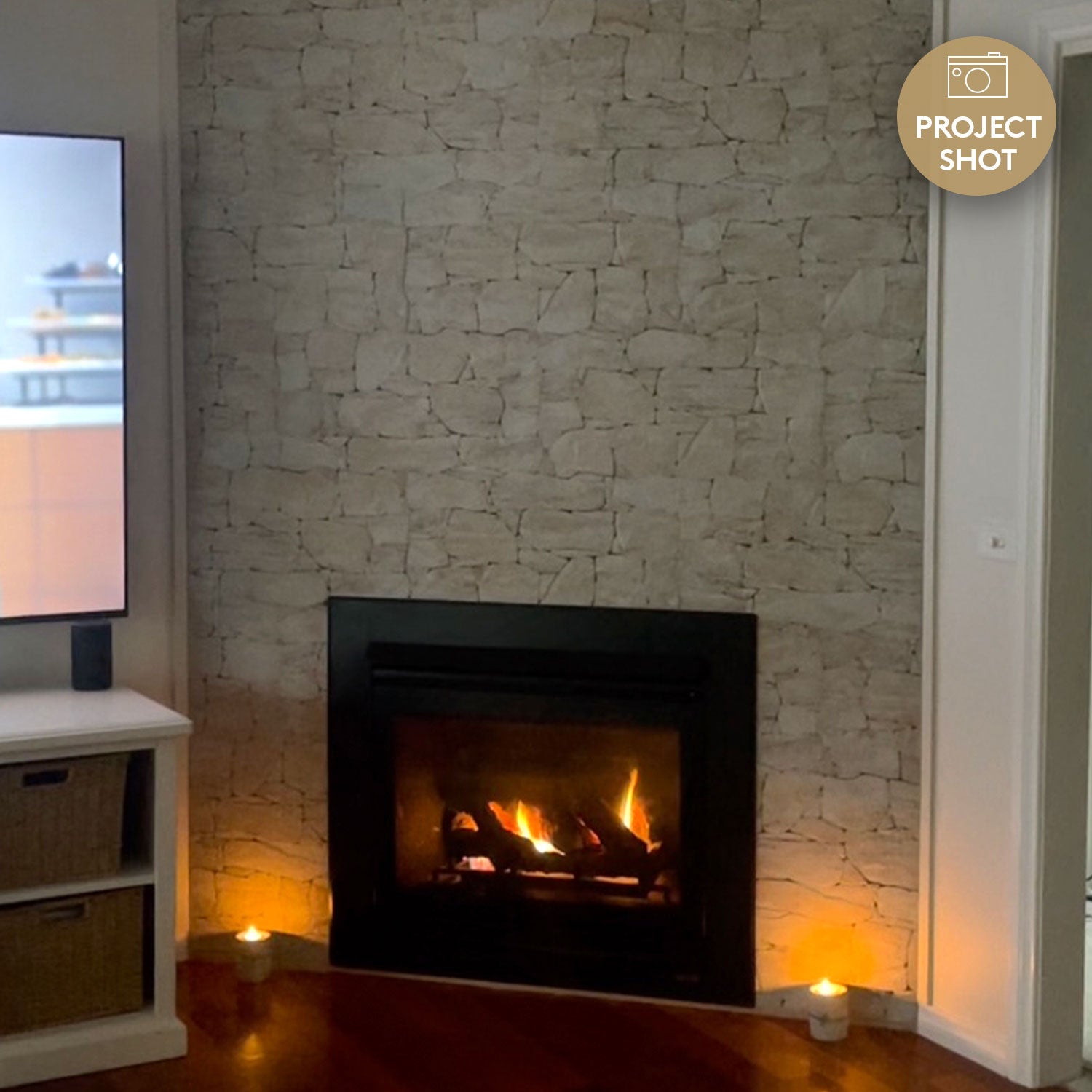 Valais Sand 333x650 Interlocking Porcelain Wall Cladding Tile