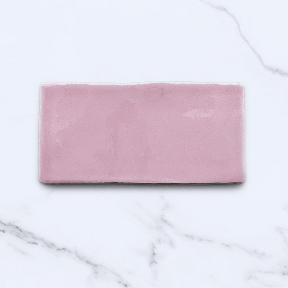 Manhattan Rosa Pink 75x150 Matt Subway Tile