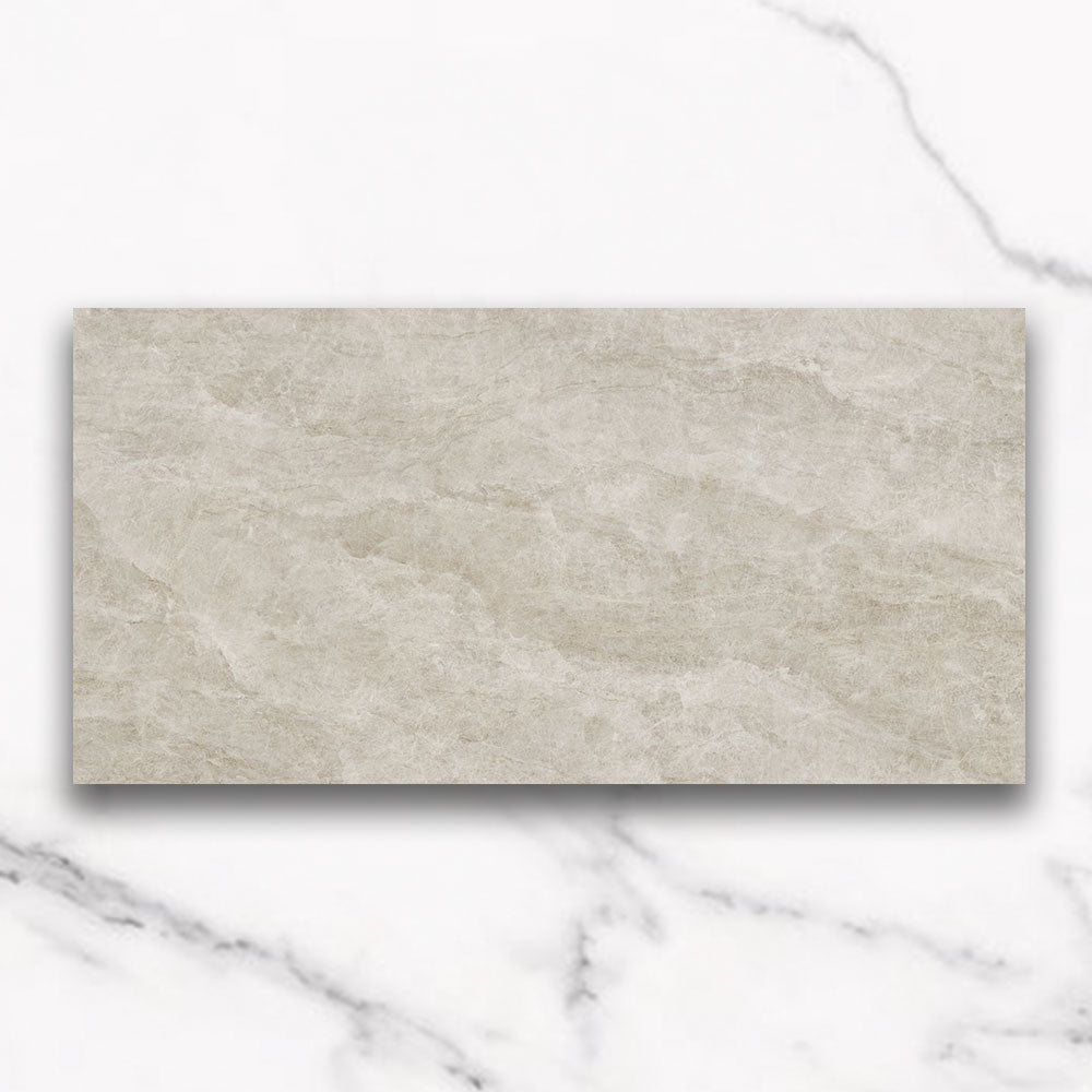 Tamera Ivory 300x600 Honed Stone Look Porcelain Tile