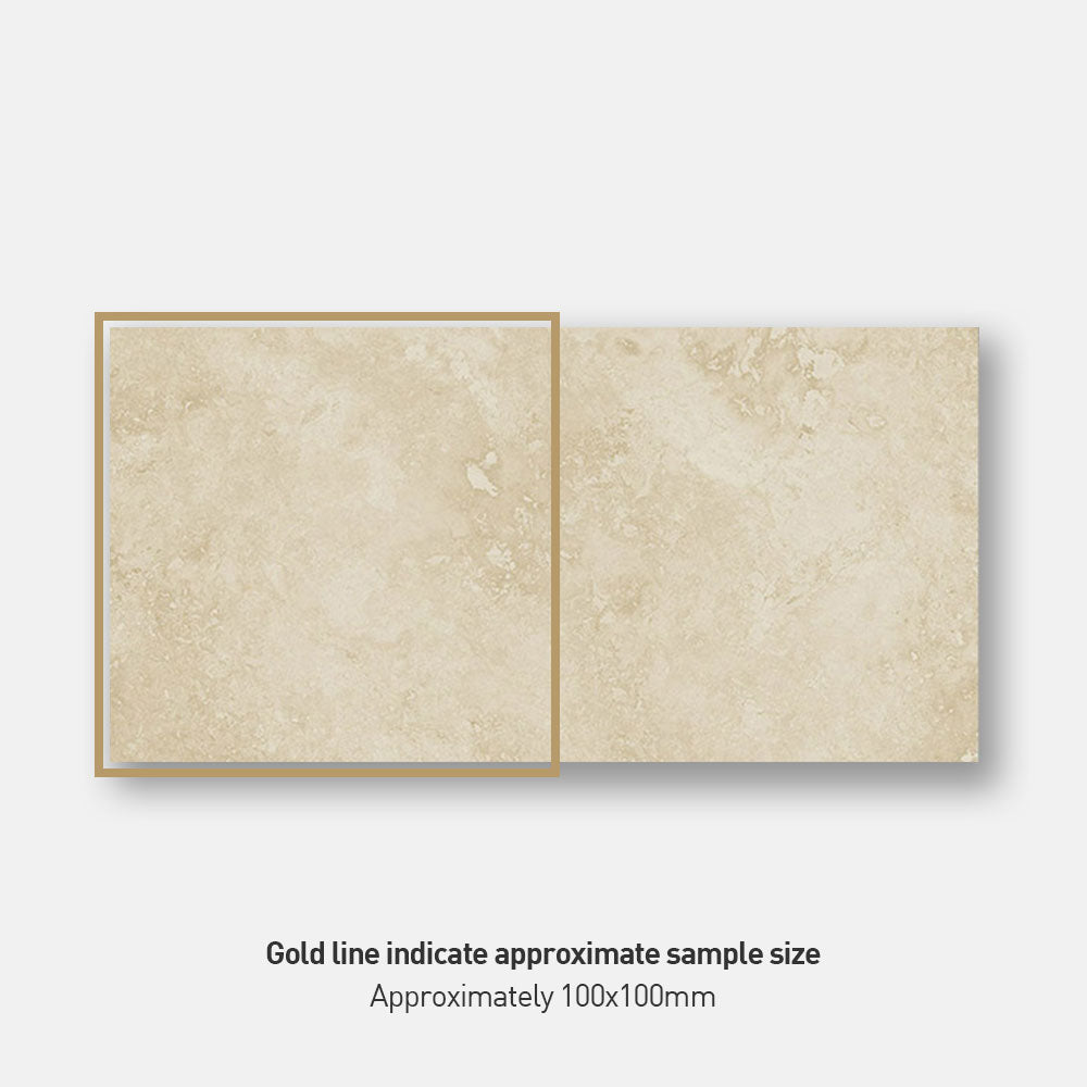 Tivoli Beige 400X600X20 Outdoor Porcelain Bullnose (per piece)