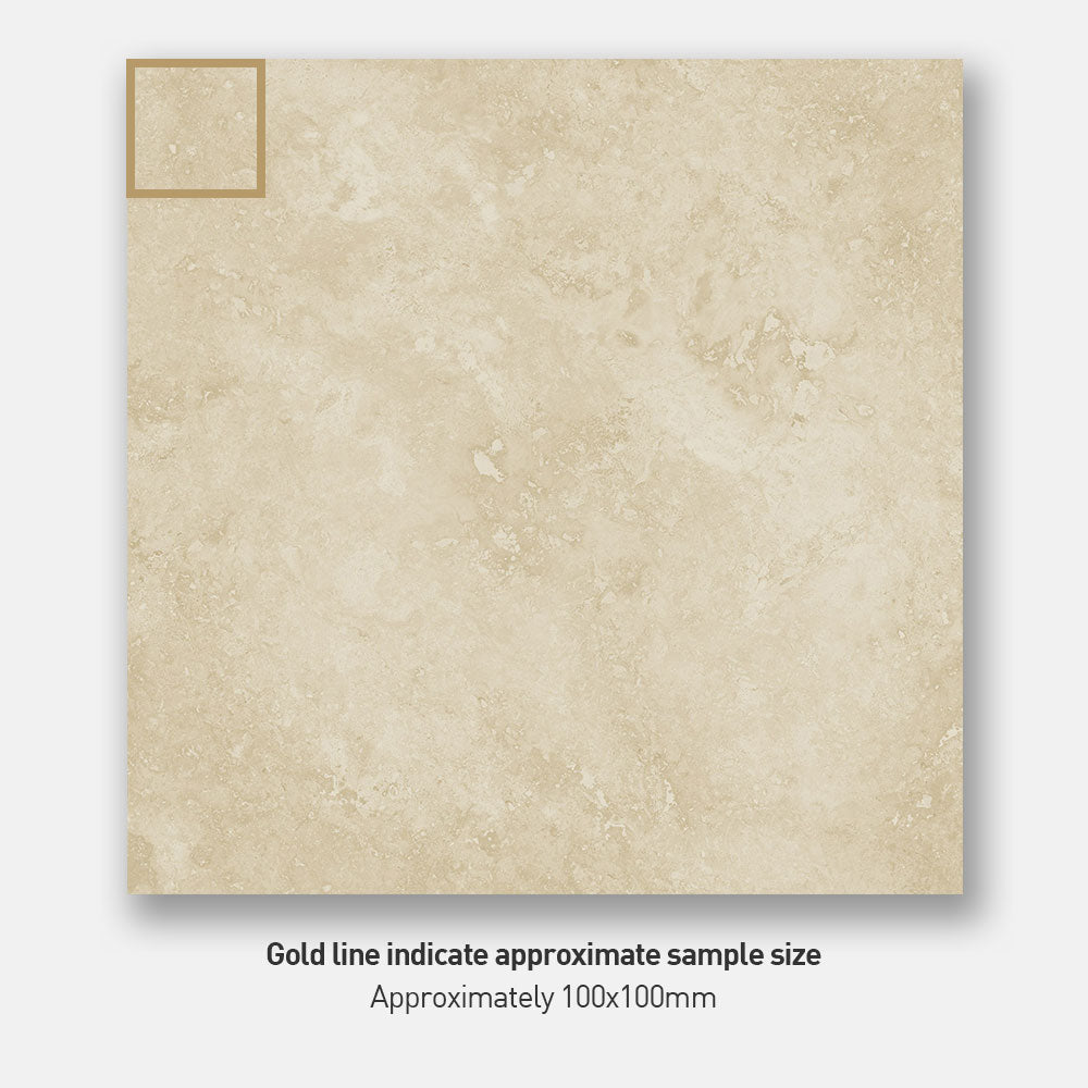 Tivoli Beige 600X600 Matt Porcelain Tile