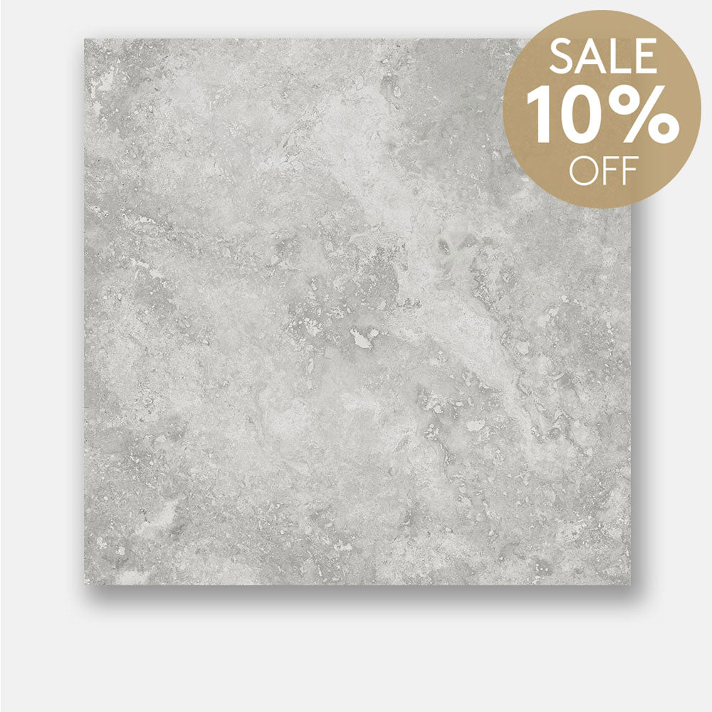 Tivoli Silver 600X600 Matt Porcelain Tile