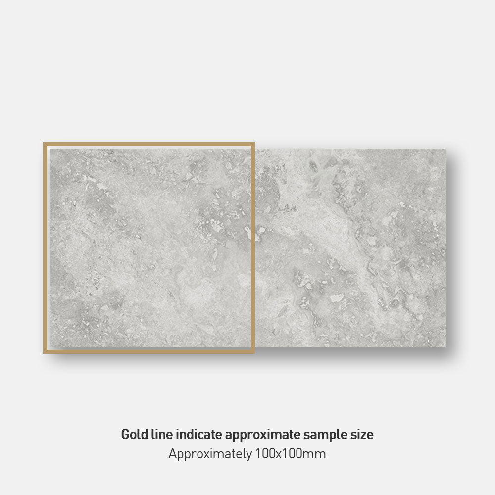 Tivoli Silver 400X600X20 Outdoor Porcelain Bullnose (per piece)