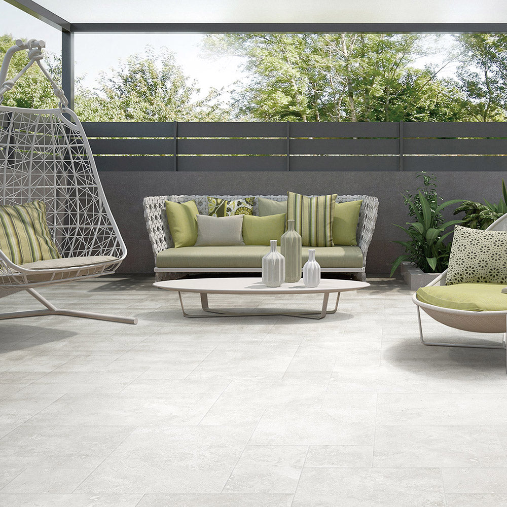 Tivoli White 600X600 Matt Porcelain Tile