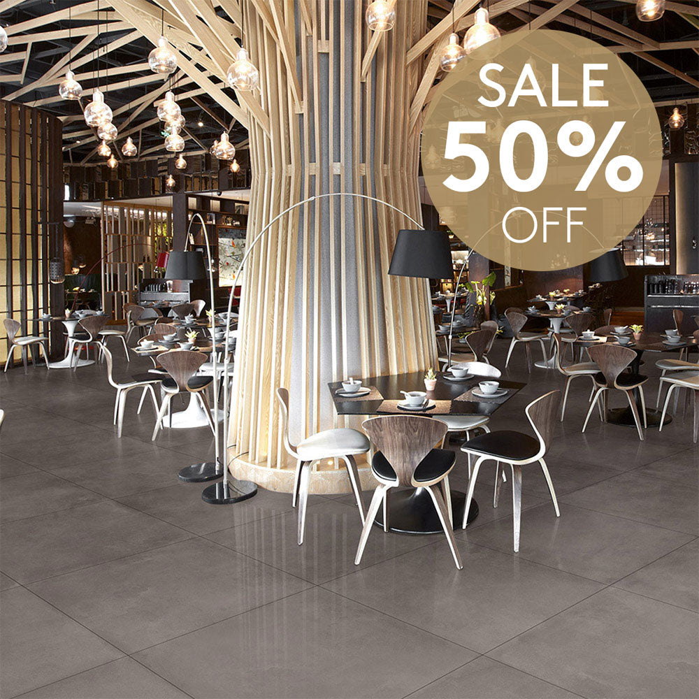 Toccata Grey 450x900 Concrete Look Matt Porcelain Tile