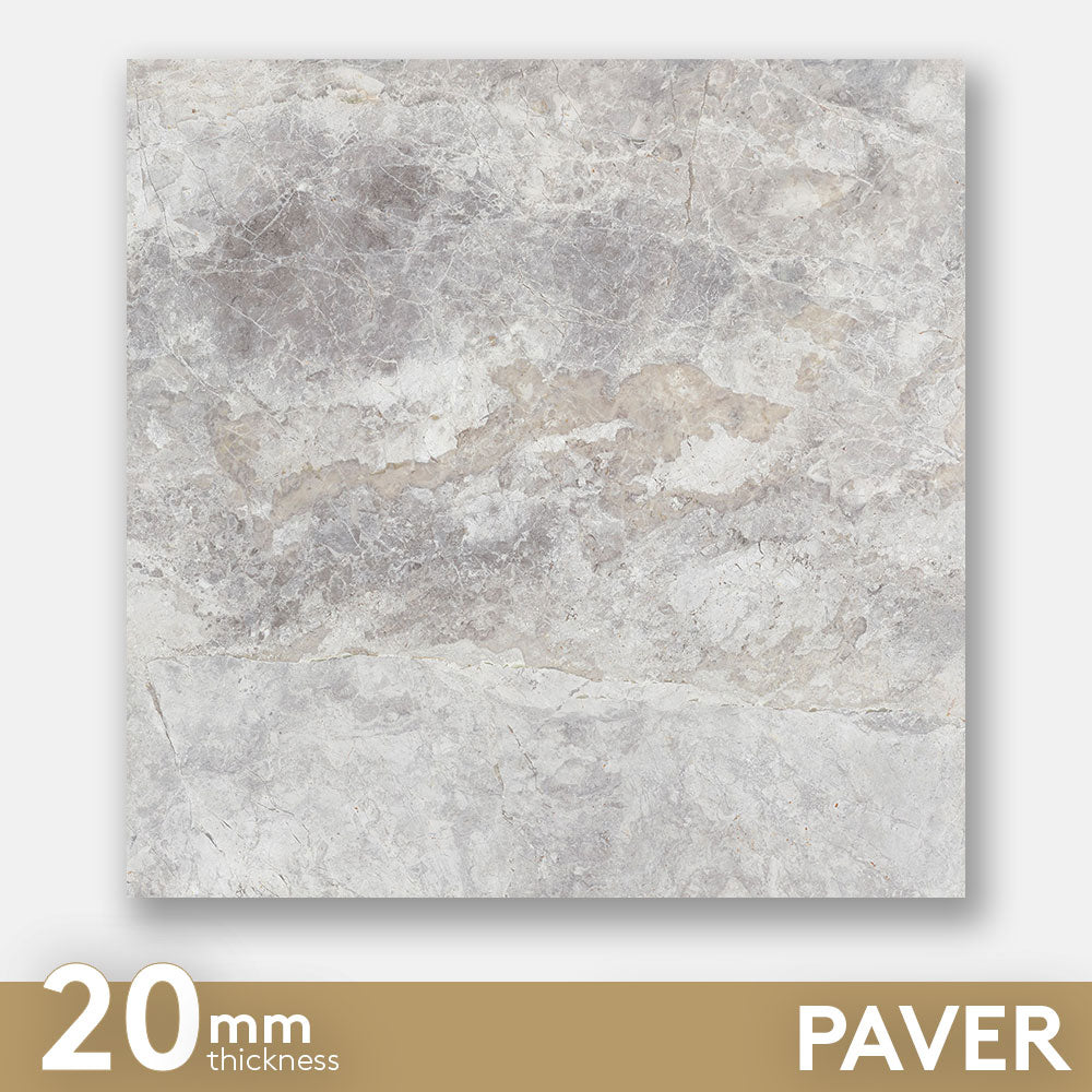 Turin Grey 600X600X20 Outdoor Porcelain Paver Tile