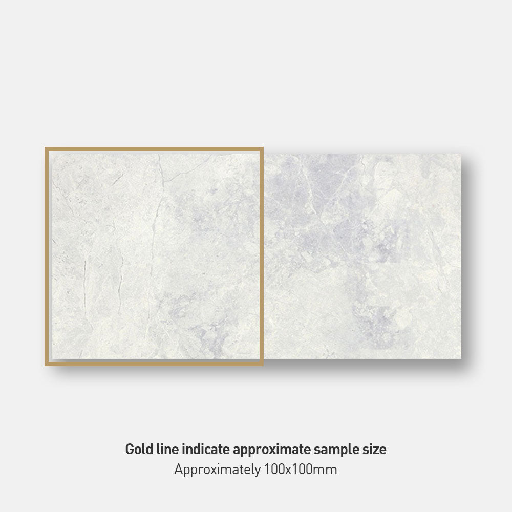 Turin White 400X600X20 Outdoor Porcelain Bullnose (per piece)