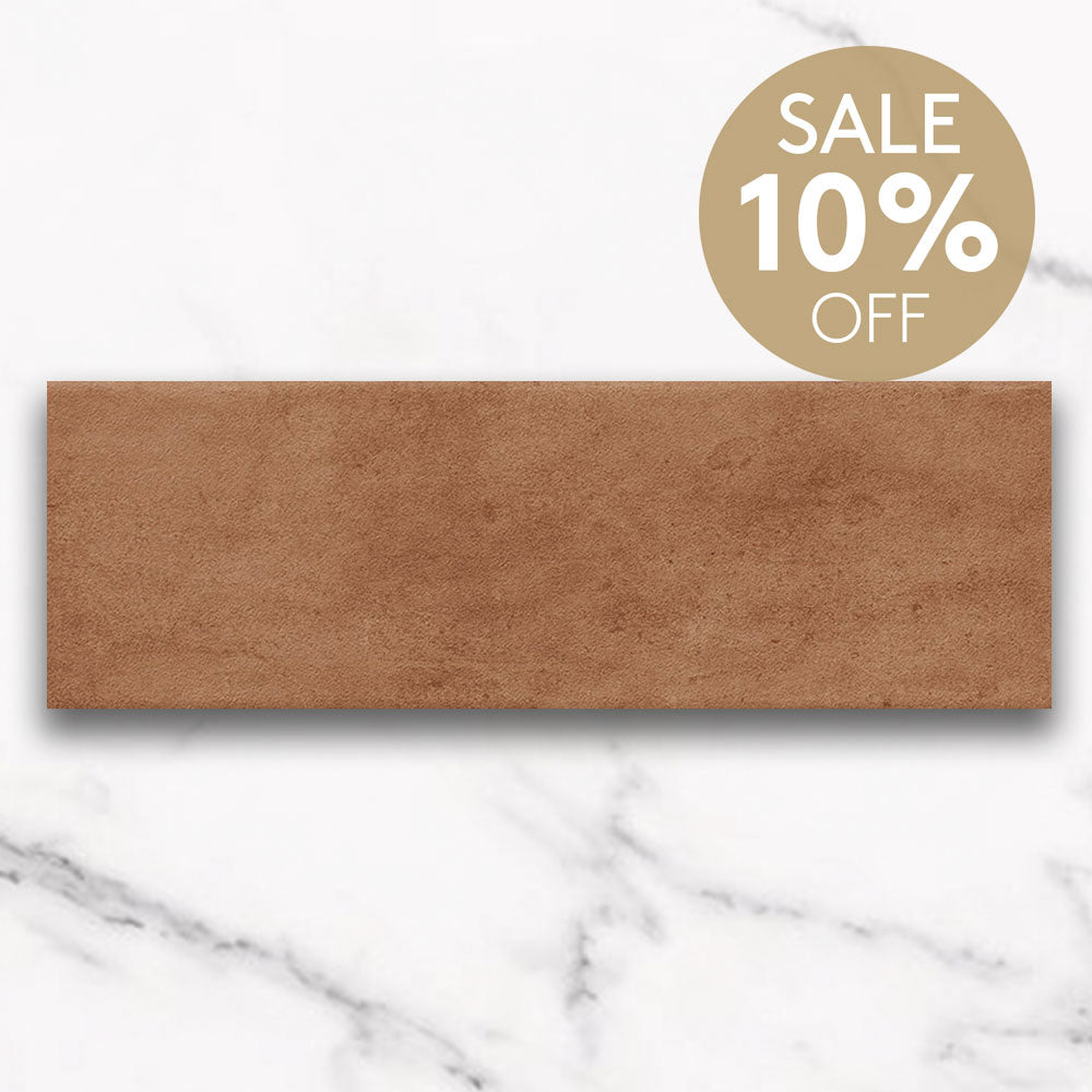 Tuscan Clay 75x230 Matt Subway Terracotta Look Porcelain Tile