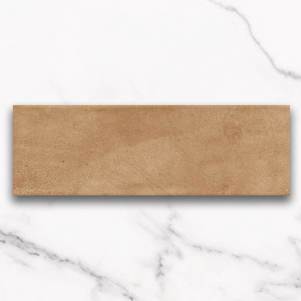 Tuscan Earth 75x230  Matt Subway Terracotta Look Porcelain Tile