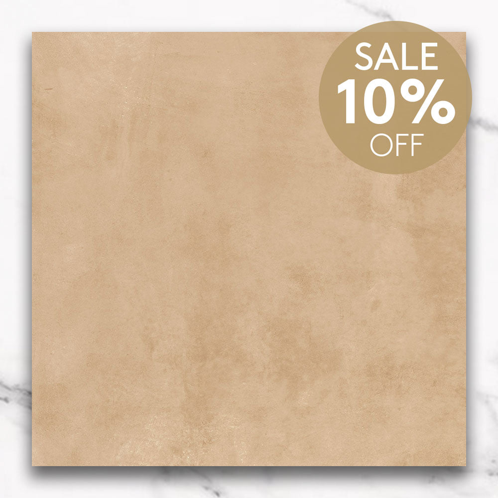 Tuscan Ochre 150x150 Matt Terracotta Look Porcelain Tile