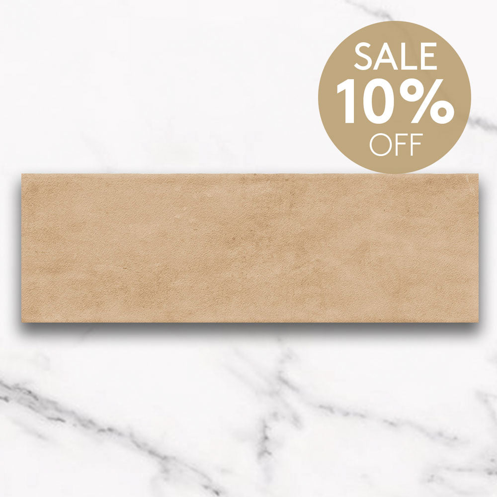 Tuscan Ochre 75x230 Matt Subway Terracotta Look Porcelain Tile