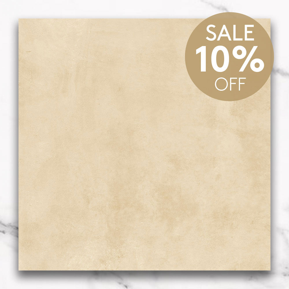 Tuscan Sand 600x600 Matt Terracotta Look Porcelain Tile